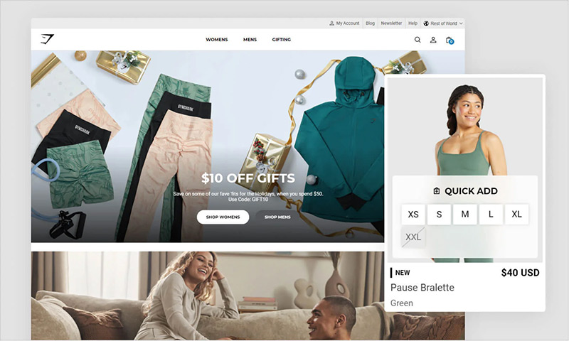 Shopify Website Example 1